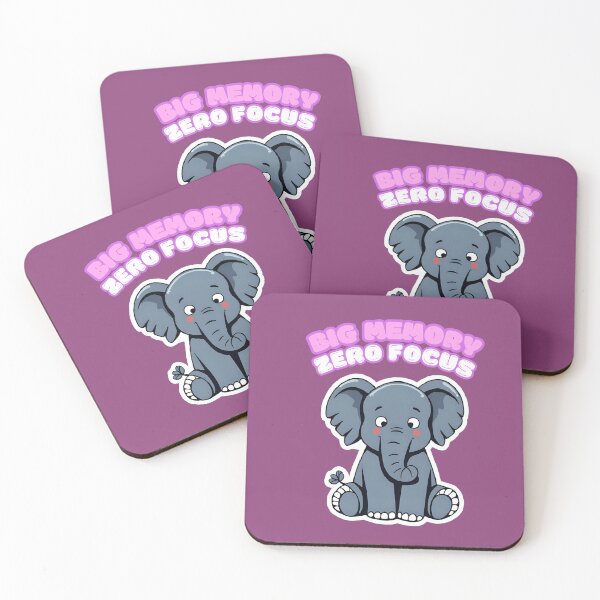 Item preview, Funny Elephant. Big memory, zero focus. designed and sold by WitInNuKicks.