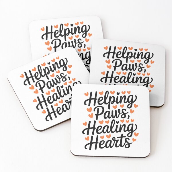 Item preview, Helping Paws. Healing Hearts – Animal Rescue & Therapy Pet designed and sold by CuteDesignables.