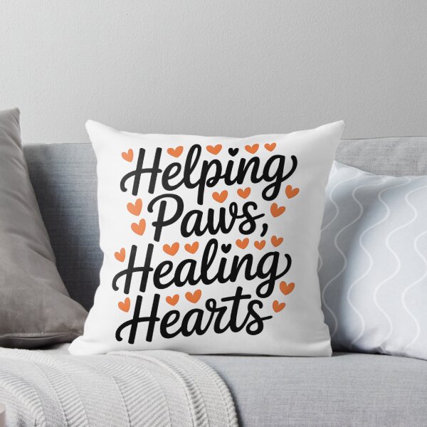 Item preview, Helping Paws. Healing Hearts – Animal Rescue & Therapy Pet designed and sold by CuteDesignables.