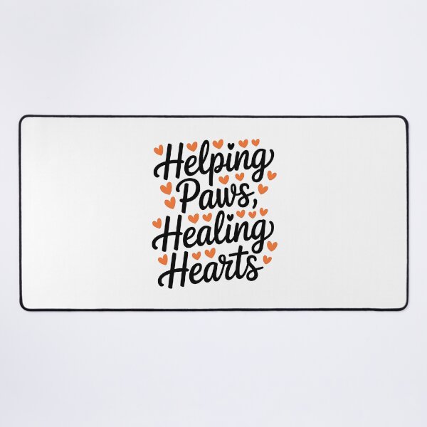 Item preview, Helping Paws. Healing Hearts – Animal Rescue & Therapy Pet designed and sold by CuteDesignables.