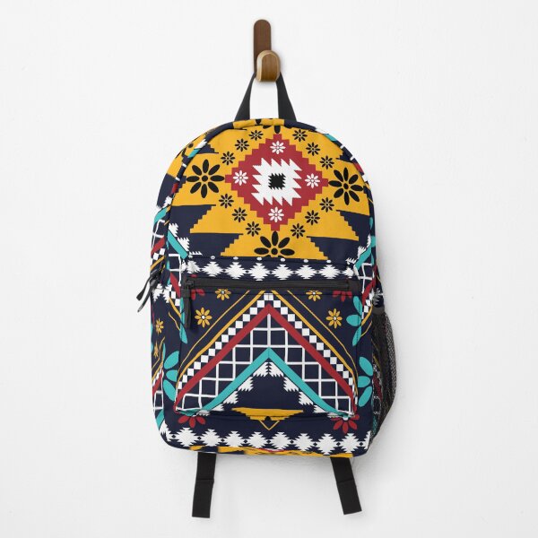 Item preview, Vibrant Tribal Geometric Floral Pattern - Ethnic Art designed and sold by Kopii Art.