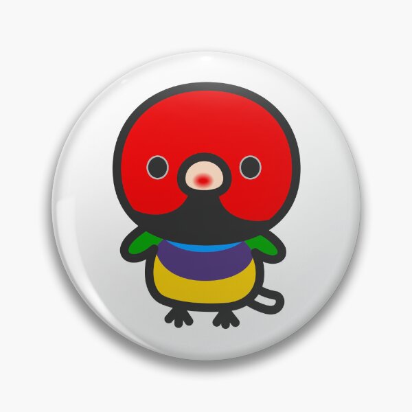 Item preview, Red-headed Gouldian finch designed and sold by INKOYADO.