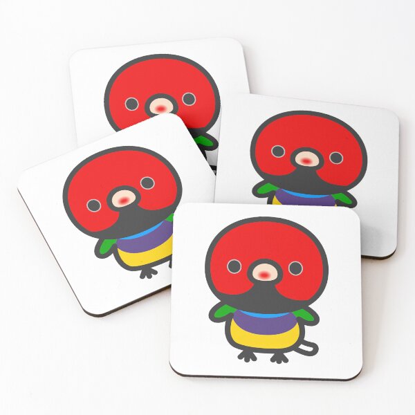 Item preview, Red-headed Gouldian finch designed and sold by INKOYADO.
