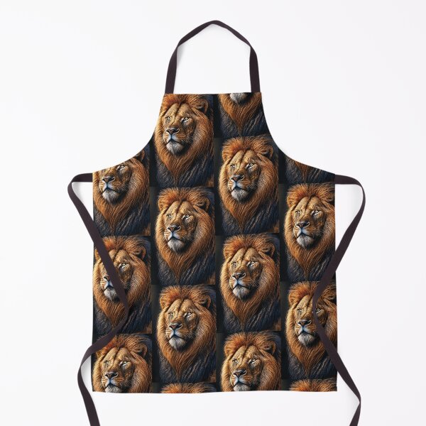 Item preview, Face of a proud lion, fixed and clear gaze designed and sold by Marcu Ioachim.