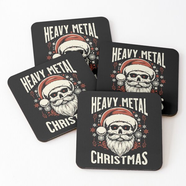 Item preview, Heavy Metal Christmas...Rocking Holiday Tee designed and sold by dudelinart.