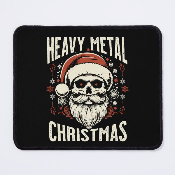 Item preview, Heavy Metal Christmas...Rocking Holiday Tee designed and sold by dudelinart.