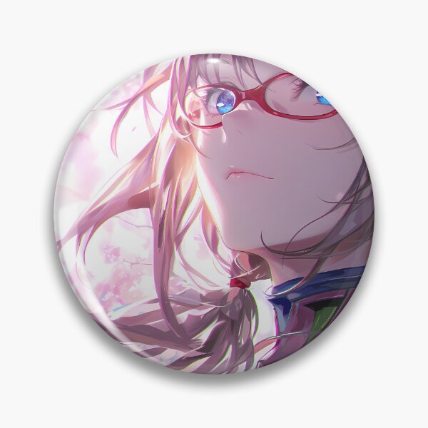 Item preview, Makinami Mari Illustrious Vibrant Plugsuit Neon Genesis Evangelion Anime Cherry Blossom designed and sold by juniorcastros.