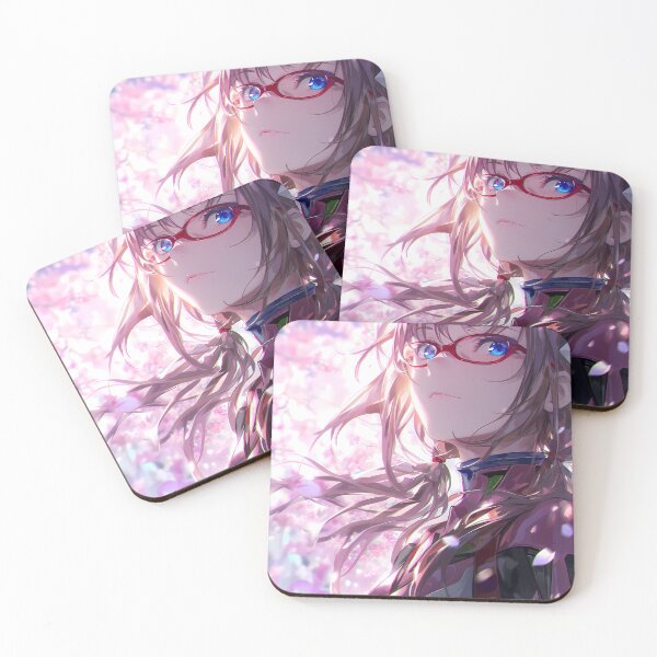 Item preview, Makinami Mari Illustrious Vibrant Plugsuit Neon Genesis Evangelion Anime Cherry Blossom designed and sold by juniorcastros.