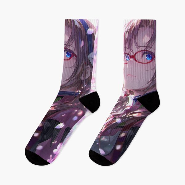 Item preview, Makinami Mari Illustrious Vibrant Plugsuit Neon Genesis Evangelion Anime Cherry Blossom designed and sold by juniorcastros.