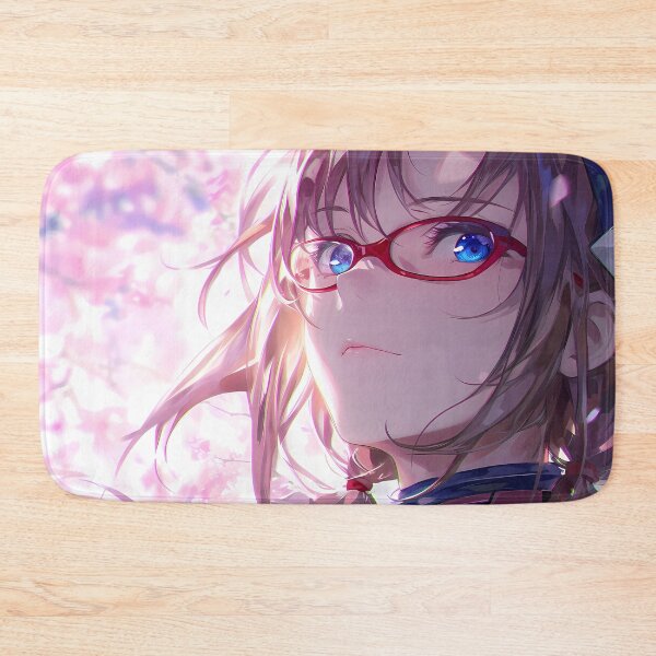 Item preview, Makinami Mari Illustrious Vibrant Plugsuit Neon Genesis Evangelion Anime Cherry Blossom designed and sold by juniorcastros.