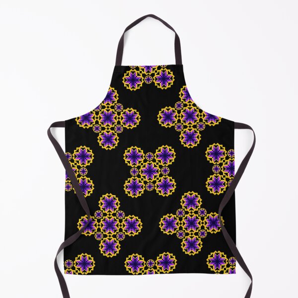 Item preview, Amethyst & Goldenrod Pixel Ethnic Seamless Pattern designed and sold by Khwanchai.