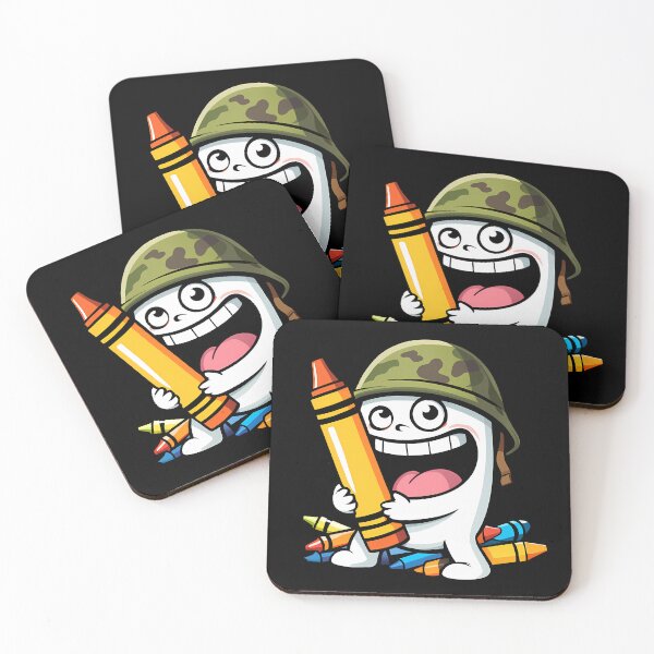 Item preview, Crayon Eater designed and sold by Funny Vintage Stickers And T-Shirts.
