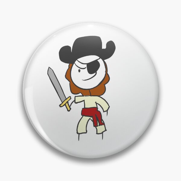 Item preview, Stick Figure Pirate designed and sold by Quistlor.