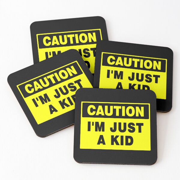 Item preview, Caution I'm Just A Kid, Novelty Sign, Funny designed and sold by AASparksDesigns.