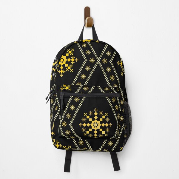 Item preview, Goldenrod Pixel Ethnic Diamond Seamless Pattern designed and sold by Khwanchai.