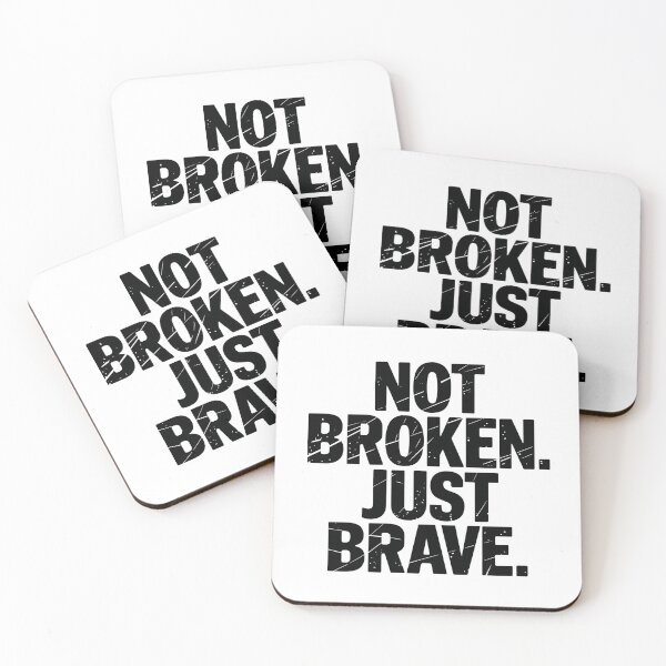 Item preview, Not Broken Just Brave – Special Needs Pet Adoption designed and sold by CuteDesignables.