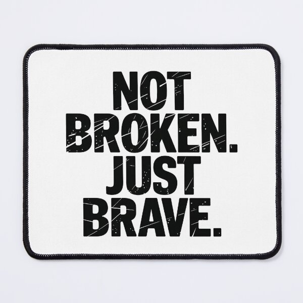 Item preview, Not Broken Just Brave – Special Needs Pet Adoption designed and sold by CuteDesignables.