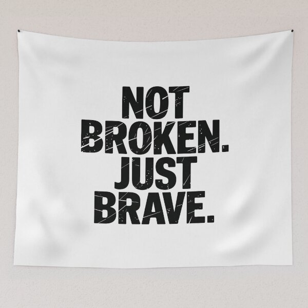 Item preview, Not Broken Just Brave – Special Needs Pet Adoption designed and sold by CuteDesignables.