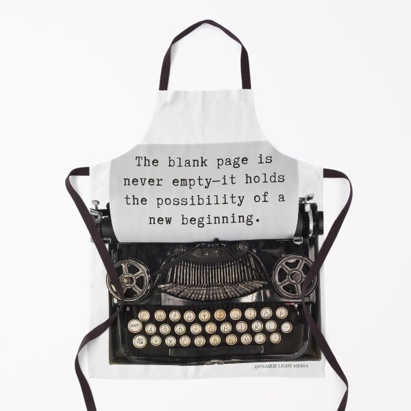 Item preview, Writer blank page possibility designed and sold by Prairie Light Media.