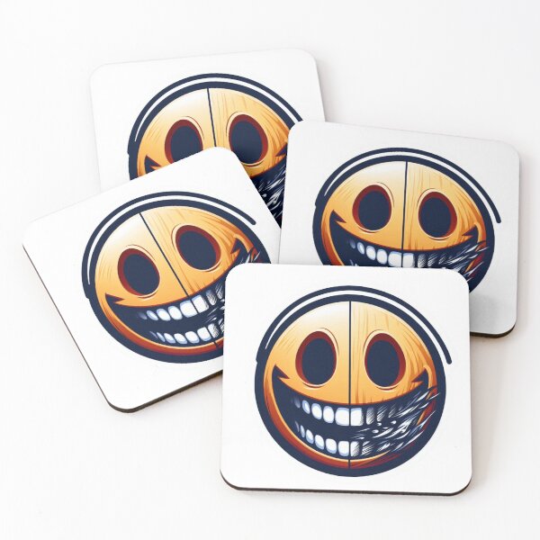 Item preview, Smiling on Teams, Screaming Inside Sticker designed and sold by Dooodloo.