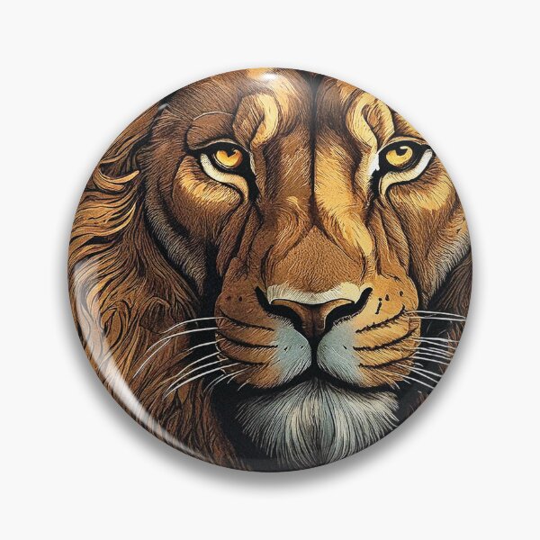 Item preview, The proud lion with the unwavering gaze designed and sold by Marcu Ioachim.