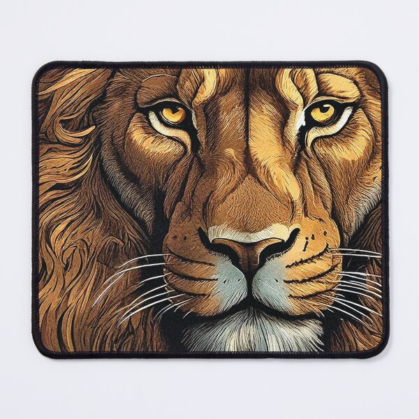 Item preview, The proud lion with the unwavering gaze designed and sold by Marcu Ioachim.