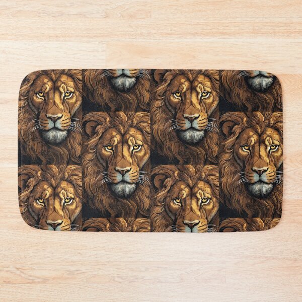 Item preview, The proud lion with the unwavering gaze designed and sold by Marcu Ioachim.