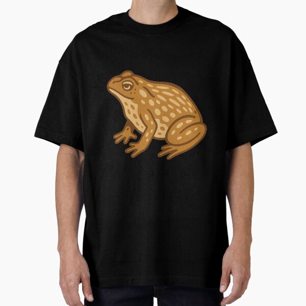 Woodland Toad in Earth Tones Oversized T-Shirt