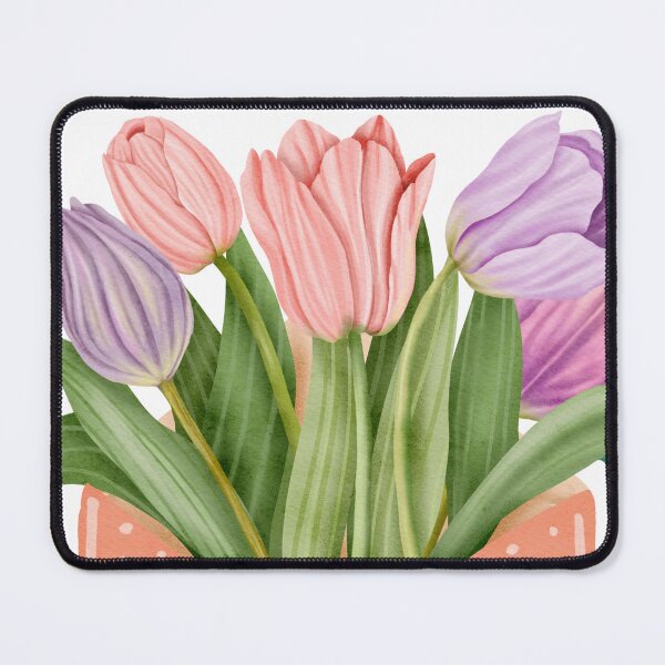 Item preview, Tulips in an Envelope - Minimalist Design, Matte, Simple, Subtle, Minimal, Beauty, Elegance , Quiet, Clean, Pretty, and Calm  designed and sold by erkabees.