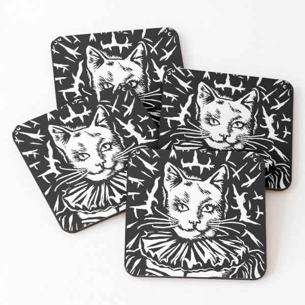Item preview, Ferocious Grace – Gothic Cat Princess Print designed and sold by SebasColD.