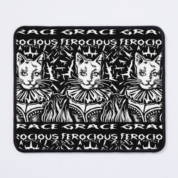 Item preview, Ferocious Grace – Gothic Cat Princess Print designed and sold by SebasColD.