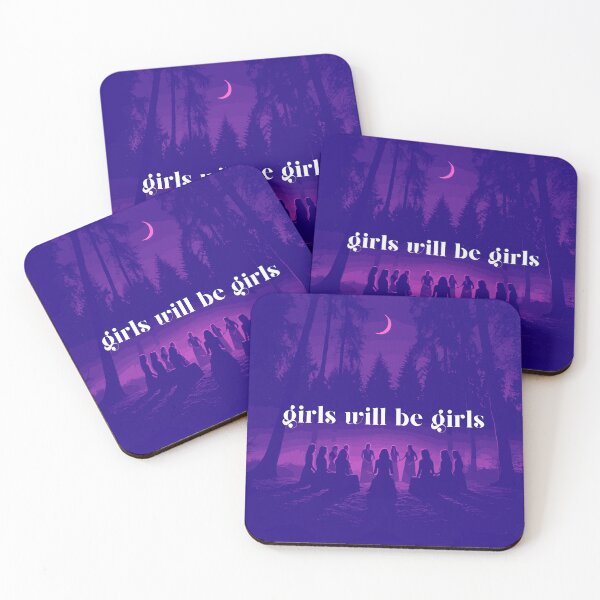 Item preview, Girls Will Be Girls - ladies night witch circle in the woods designed and sold by RabbitHoleThings.