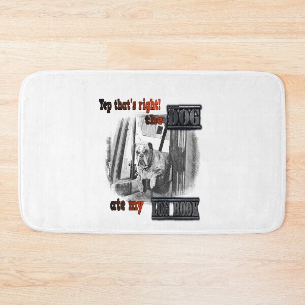 Item preview, The Dog Ate My Logbook • Funny Excuse Dog Lover T-Shirt designed and sold by fairmaiden7.