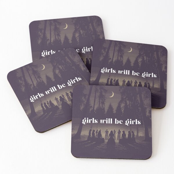 Item preview, Girls Will Be Girls - ladies night - witch circle in the woods designed and sold by RabbitHoleThings.