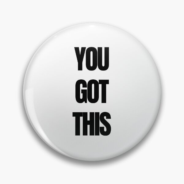 Item preview, You Got This – Minimalist Black Text Motivational Quote Design designed and sold by thoratsdesign.