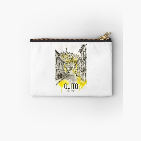 Item preview, Quito Ecuador – Colonial Streets and Virgin View designed and sold by AtuqStudio.