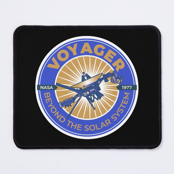 Item preview, Voyager. NASA 1977. Beyond the Solar System. Commemorative Badge designed and sold by BGALAXY.