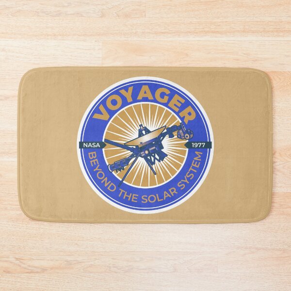 Item preview, Voyager. NASA 1977. Beyond the Solar System. Commemorative Badge designed and sold by BGALAXY.