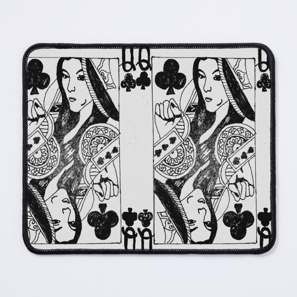 Item preview, Queen of Clubs designed and sold by Chad's Fresh Art.