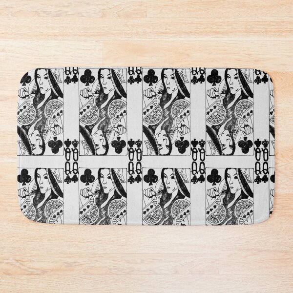 Item preview, Queen of Clubs  designed and sold by Chad's Fresh Art.
