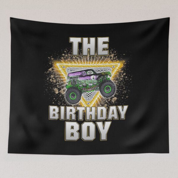 Item preview, Monster Truck The Birthday Boy - Crushing It Party Design designed and sold by Har-vee.