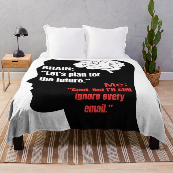 Item preview, Brain vs Me – Future Plans & Ignored Emails designed and sold by Teenomix.