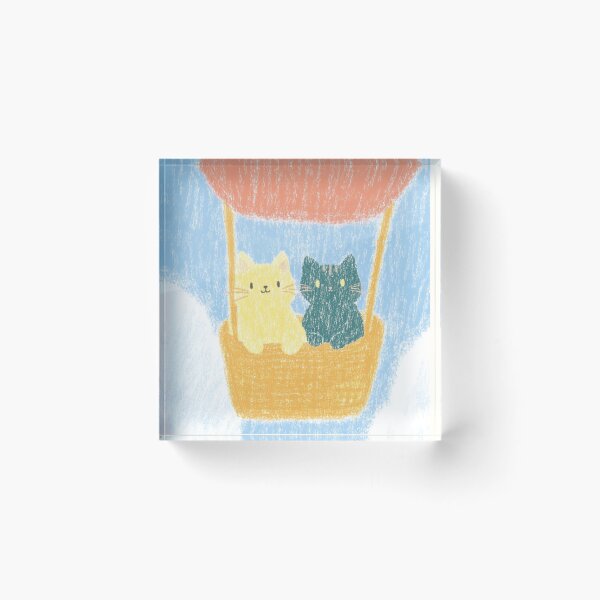 Item preview, Hot Air Balloon Cats designed and sold by itsallaboutcats.