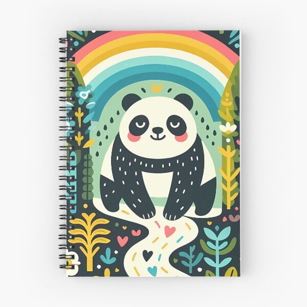 Item preview, Giant Panda - Hope for Wildlife Scandinavian Folk Art by heidiannemorris © designed and sold by FOLK ART FUSION.