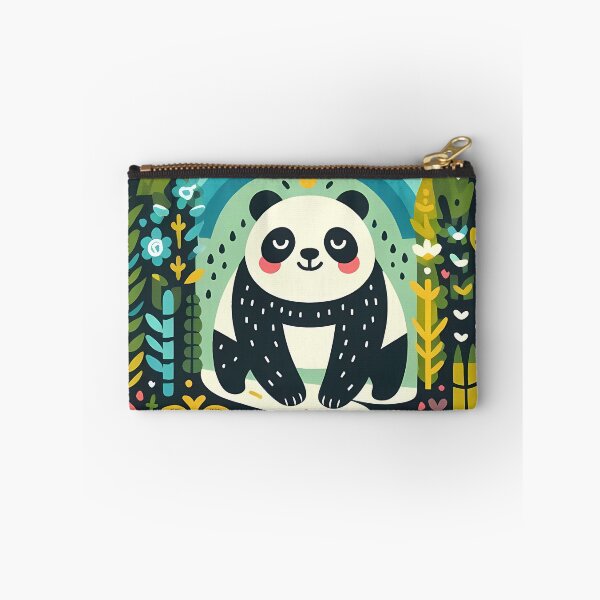 Item preview, Giant Panda - Hope for Wildlife Scandinavian Folk Art by heidiannemorris © designed and sold by FOLK ART FUSION.