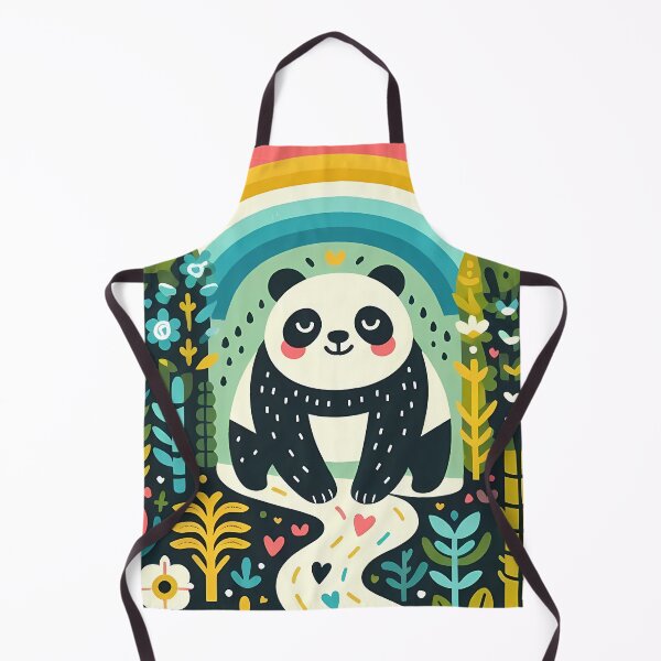 Item preview, Giant Panda - Hope for Wildlife Scandinavian Folk Art by heidiannemorris © designed and sold by FOLK ART FUSION by heidiannemorris.