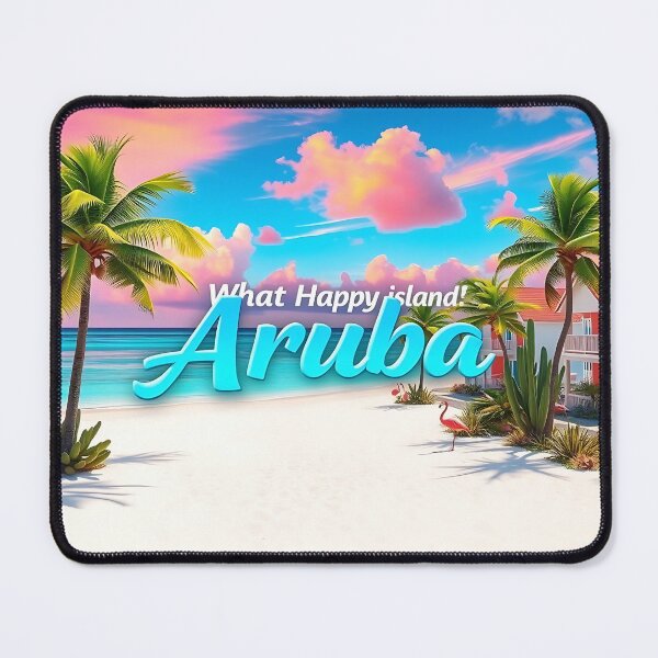 Item preview, What Happy Island — The magic of Aruba in color — 3D living postcard. designed and sold by Ralek.