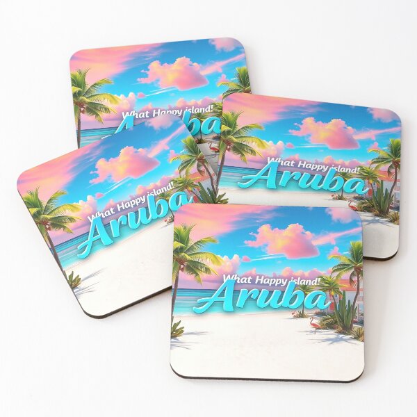 Item preview, What Happy Island — The magic of Aruba in color — 3D living postcard. designed and sold by Ralek.