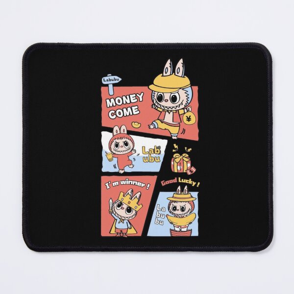 Item preview, Labubu "MONEY COME" – Cute Greedy Ghost Art designed and sold by Meawmeow.