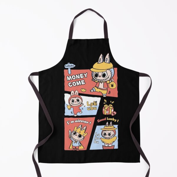 Item preview, Labubu "MONEY COME" – Cute Greedy Ghost Art designed and sold by Meawmeow.